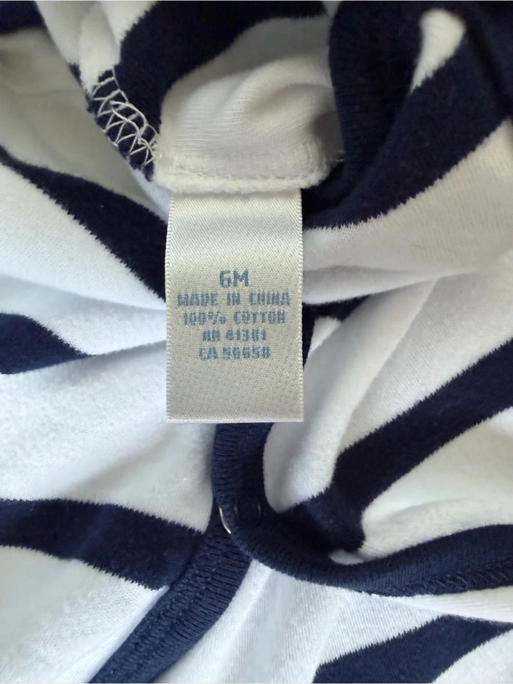 3 for $30 Ralph Lauren Baby Striped Cotton Coverall Size 6M